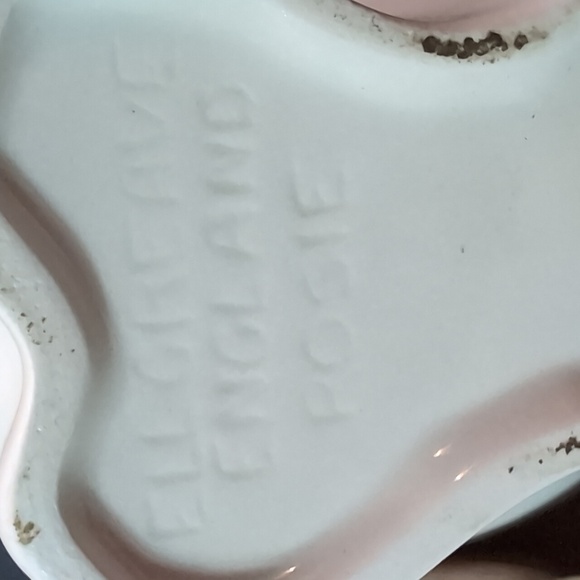 Vintage Rosie the Cow Ceramic White/Pink Floral Coin Bank. - Picture 7 of 9